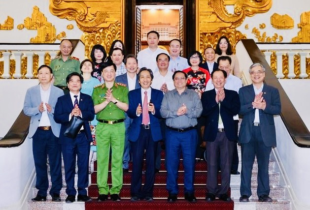 TS. Lê Ngọc Dũng, Chủ tịch Hội VGJA - VATA tham dự chương trình ''Thủ tướng làm việc với Hiệp hội Khoa học hành chính Việt Nam''